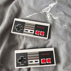 Set of 2 (left and right) Nintendo Official NES Wireless Switch Controllers